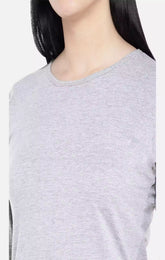 Grey Basic - Sukhiaatma Designer T-shirt Dress